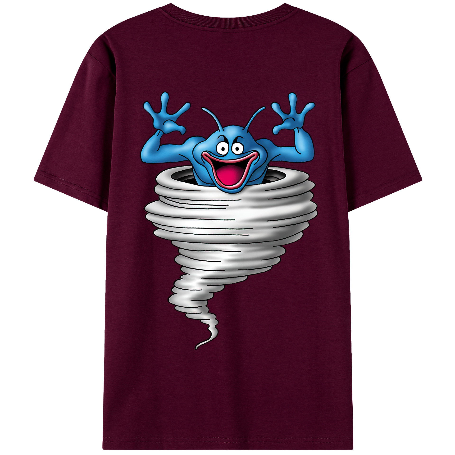 （画像用） ドラゴンクエスト Doragon Kuesuto Dragon Quest レディース半袖Tシャツ(バックプリント)